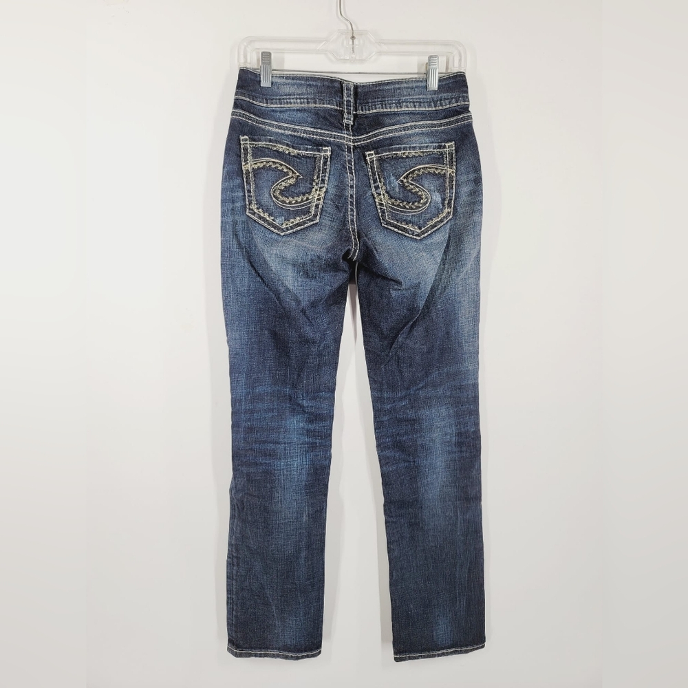 Silver Suki Straight Leg Jeans, Size 27x30 - Picture 2 of 5